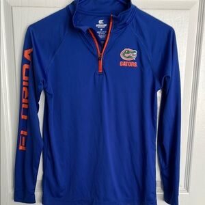 Colosseum Blue and Orange Gators Sweatshirt